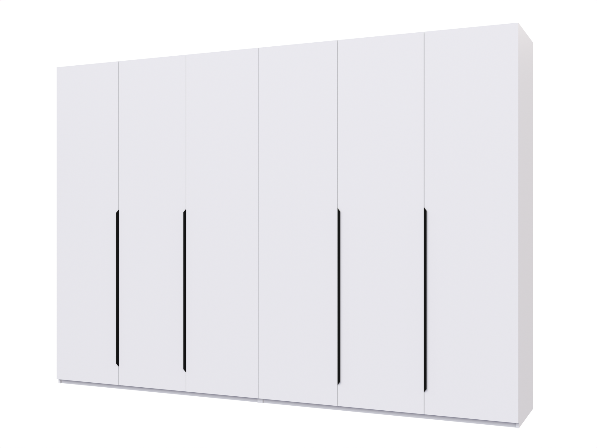 Распашной шкаф Пакс Альхейм 16 white (black) ИКЕА (IKEA) изображение товара