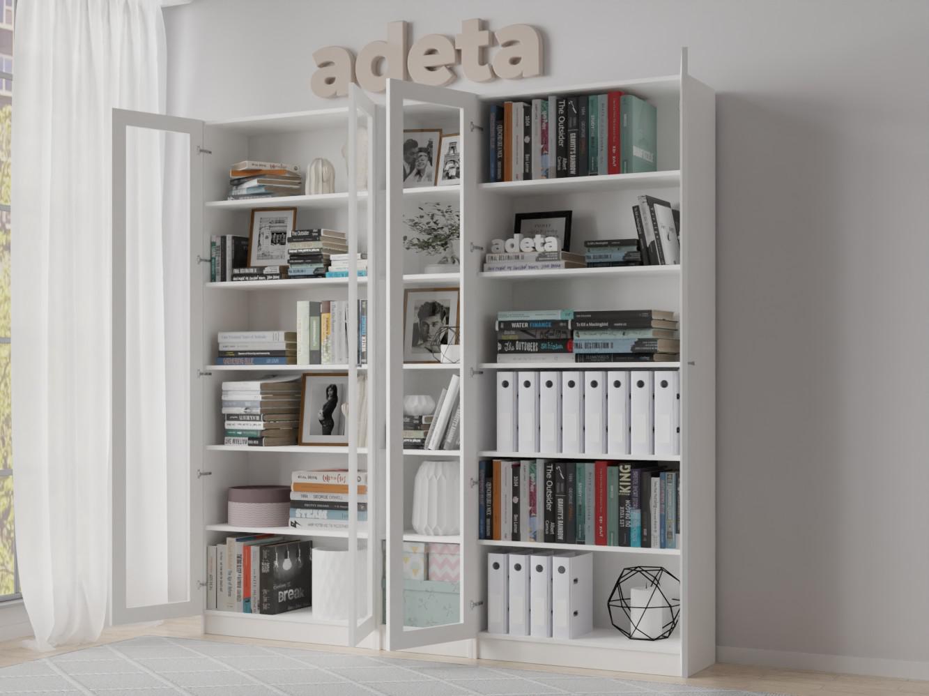 Книжный шкаф Билли 396 white ИКЕА (IKEA) изображение товара