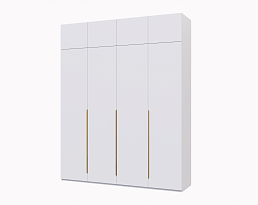 Изображение товара Распашной шкаф Пакс Альхейм 24 white (gold) ИКЕА (IKEA) на сайте adeta.ru